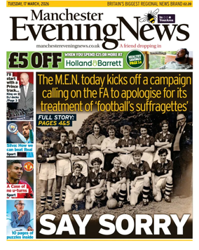 Cover of Manchester Evening News