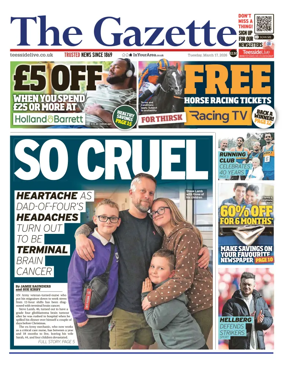 Cover of Teesside Evening Gazette