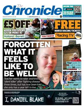 Cover of The Chronicle (South Tyneside and Durham)