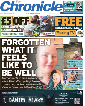 Cover of The Chronicle (UK)