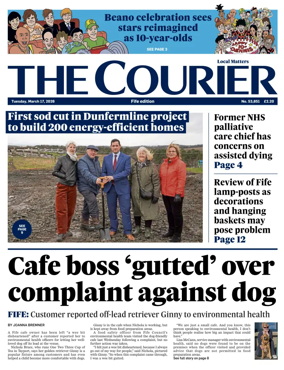Cover of The Courier & Advertiser (Fife Edition)
