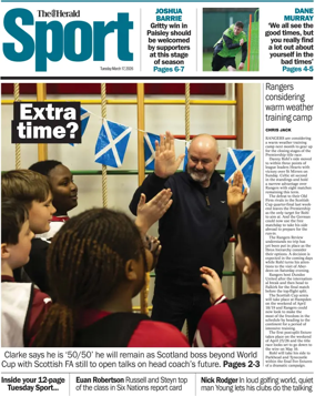 Cover of Herald Sport