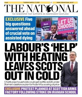 Cover of The National (Scotland)