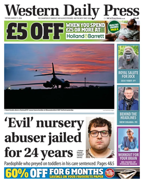 Cover of Western Daily Press