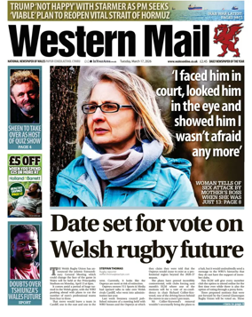 Cover of Western Mail