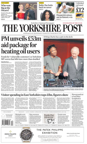 Cover of Yorkshire Post