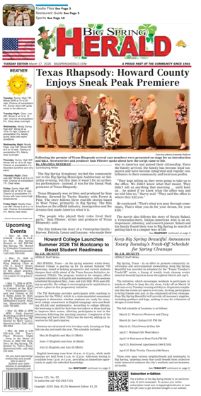 Cover of Big Spring Herald