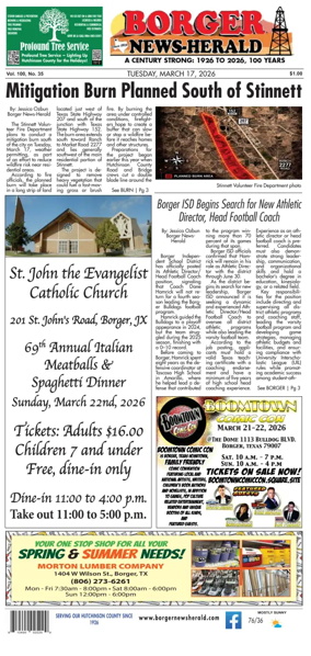 Cover of Borger News-Herald