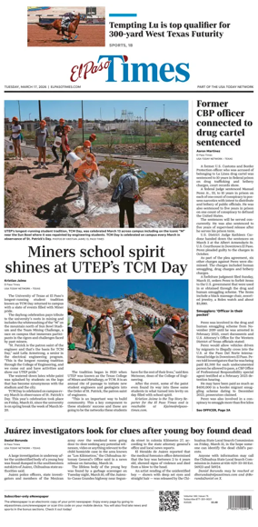 Cover of El Paso Times