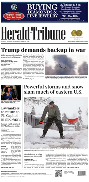 Cover of Herald-Tribune