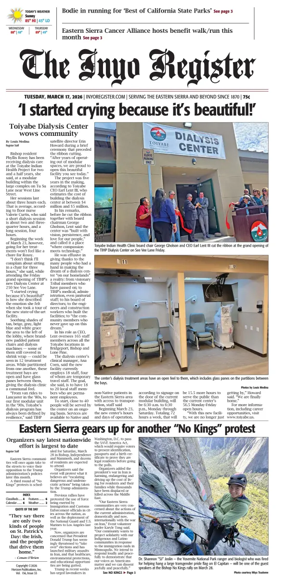 Cover of Inyo Register