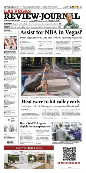 Cover of Las Vegas Review-Journal