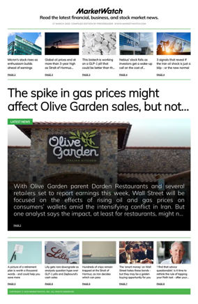 Cover of Market Watch