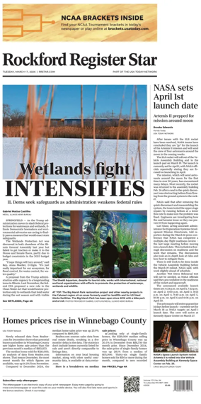 Cover of Rockford Register Star