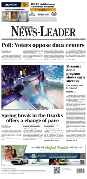 Cover of Springfield News-Leader