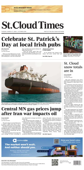 Cover of St. Cloud Times