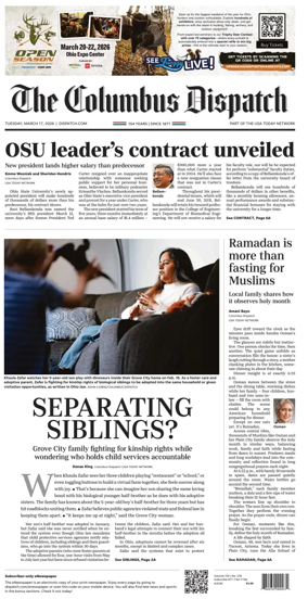 Cover of The Columbus Dispatch