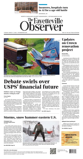 Cover of The Fayetteville Observer