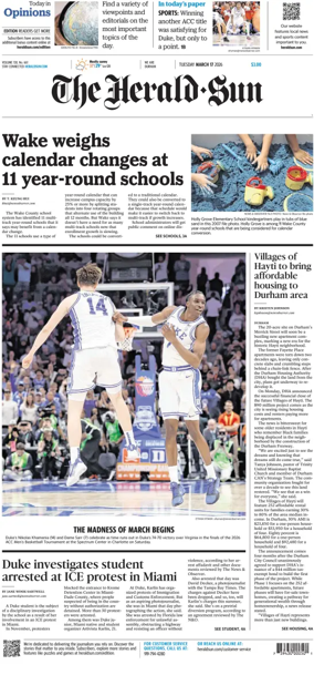 Cover of The Herald Sun