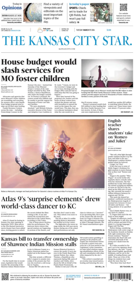 Cover of The Kansas City Star
