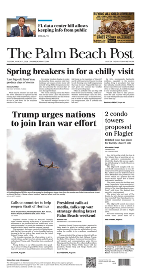 Cover of The Palm Beach Post