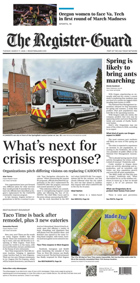 Cover of The Register-Guard