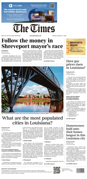 Cover of The Times (Shreveport)