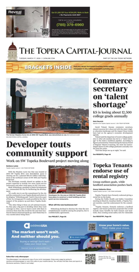 Cover of The Topeka Capital-Journal