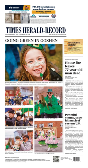 Cover of Times Herald-Record