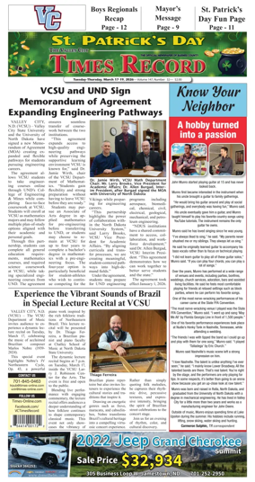 Cover of Valley City Times-Record