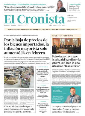 Cover of El Cronista