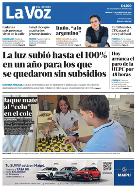 Cover of La Voz del Interior