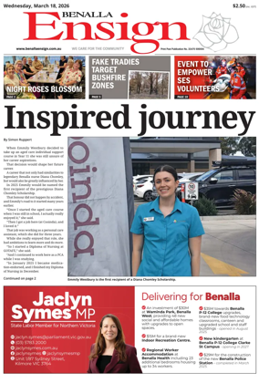 Cover of Benalla Ensign