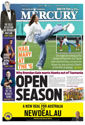 Cover of Mercury (Hobart)