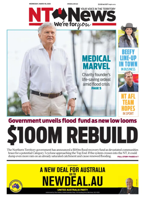 Cover of NT News