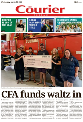 Cover of The Cobram Courier