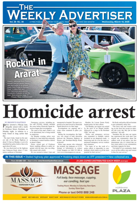 Cover of The Weekly Advertiser Horsham
