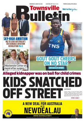 Cover of Townsville Bulletin