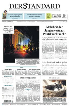 Cover of Der Standard