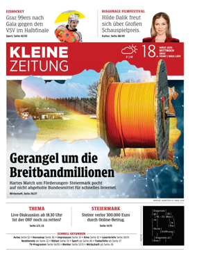 Cover of Kleine Zeitung Steiermark