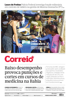 Cover of Correio da Bahia
