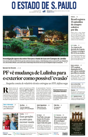 Cover of O Estado de S. Paulo