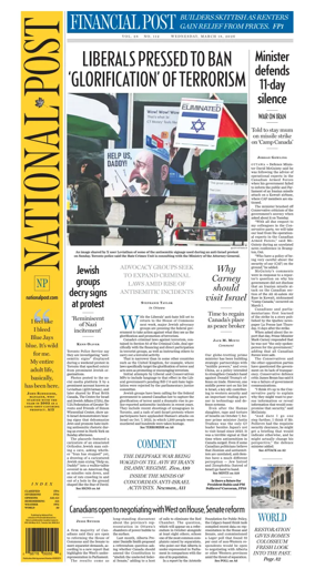 Cover of National Post - (National Edition)