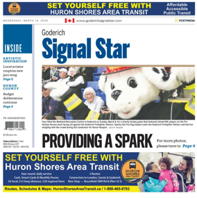 Cover of The Goderich Signal-Star