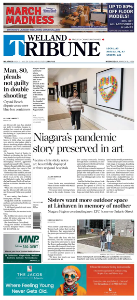 Cover of The Welland Tribune