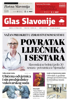 Cover of Glas Slavonije
