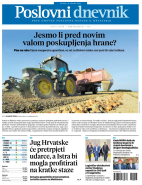Cover of Poslovni Dnevnik