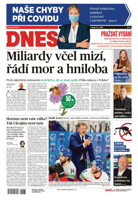 Cover of Dnes Prague Edition
