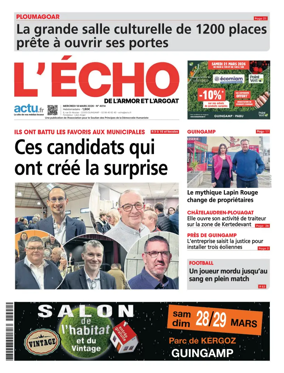Cover of L'Echo de l'Armor et de l'Argoat