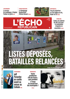 Cover of L'Echo Republicain